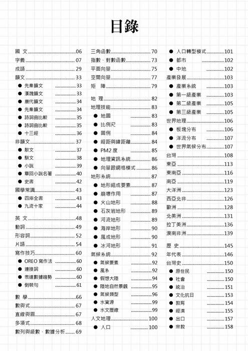 我的學測複習筆記(上傳版) 我的學測複習筆記(上傳版)
